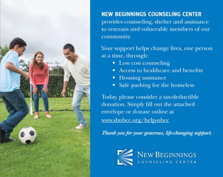 2018 Successes New Beginnings Counseling Center, Santa Barbara New